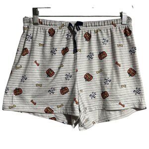 Life Is Good Womens Sleep Shorts Pumpkin Pattern Size S Fall Halloween Pajama